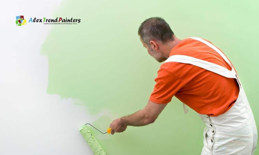 finest method to paint where wall meets ceiling