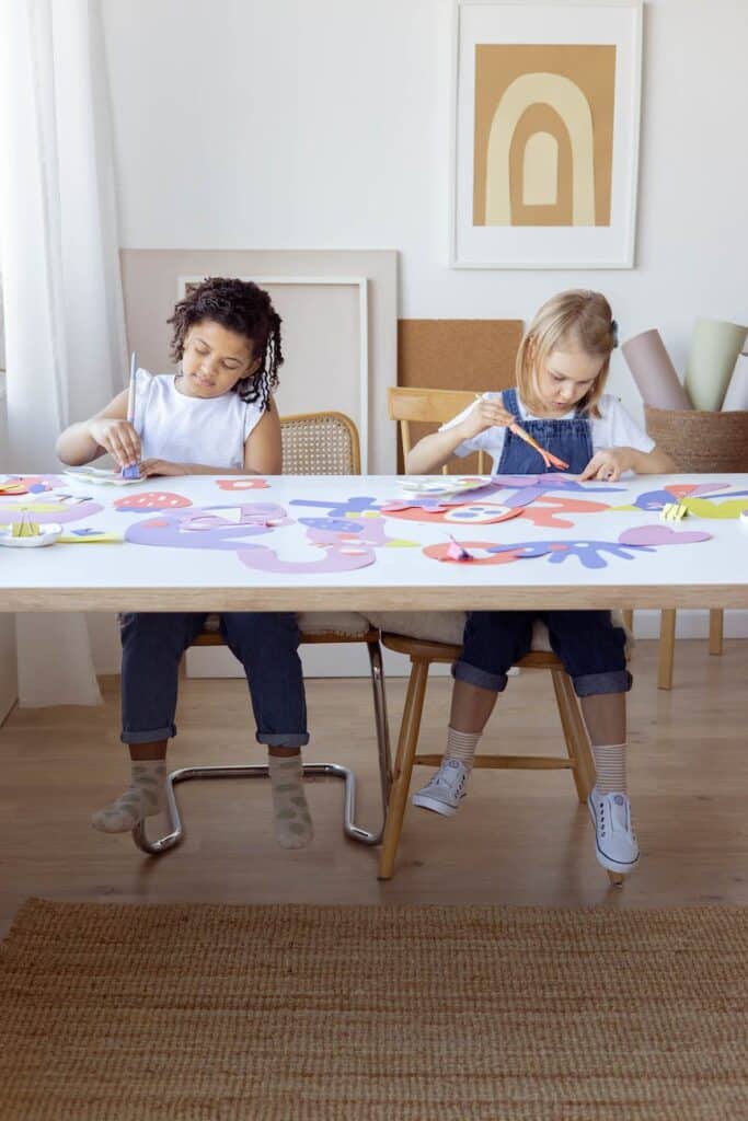 what are some creative painting ideas for children's rooms?